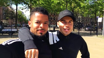 PLAYING STREETBALL IN AMSTERDAM WITH EDGAR DAVIDS