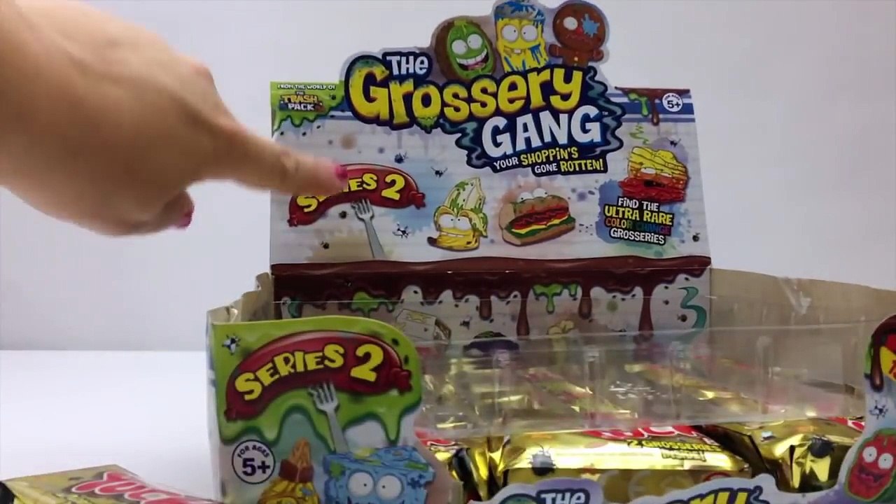 Grossery Gang Series 2 Yuck Bar Surprise Blind Bags, Color Change, Ultra Rare, Chocolate Bars