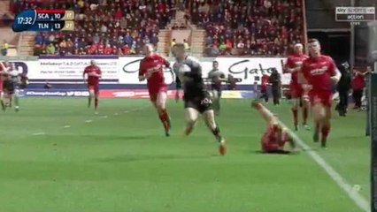 L'incroyable course de Chris Ashton qui inscrit un magnifique essai sur une interception