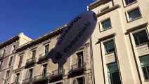 Policías y guardias civiles se manifiestan en Barcelona reclamando la equiparación salarial