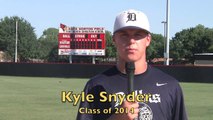 Kyle Snyder -  Baseball Recruiting Video - Class of 2014