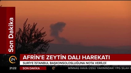 Afrin'e Zeytin Dalı Harekatı