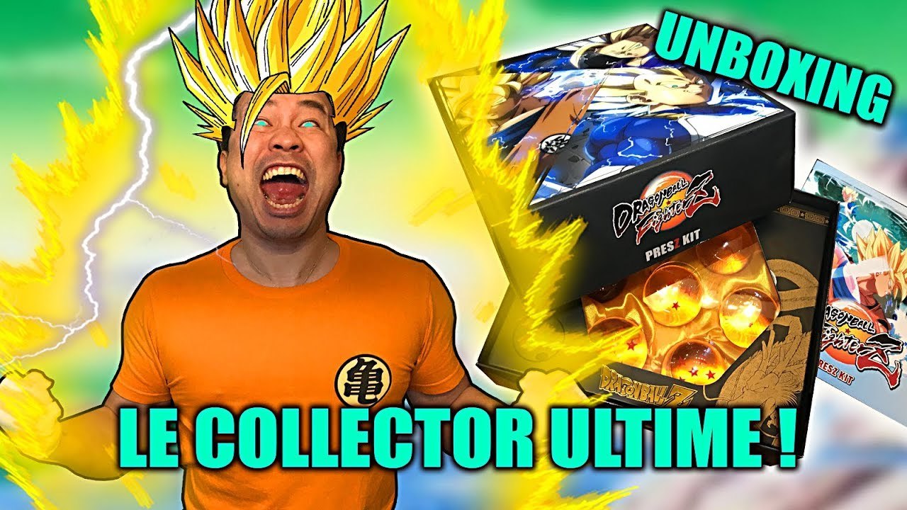 DRAGON BALL FIGHTERZ : notre UNBOXING du Press Kit Collector ! 