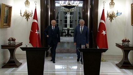 Başbakan Yıldırım,  'Gelişmelere göre yarın kara unsurlarımız faaliyetlere icra edecek'