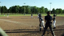 9 year old Jayden makes an unbelievable baseball catch during a game - best baseball catch ever