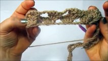 Howto Crochet Scarf Free Pattern diy ganchillo bufanda tutorial easy 3d step by step