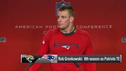 Gronk says the Jags are the 'best team we've faced all year'