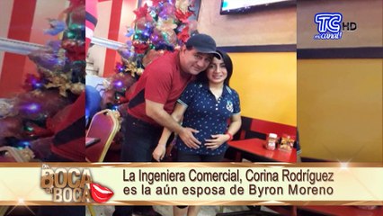 Aparece la aún esposa de Byron Moreno ¿Será que se siente engañado por el ex árbitro?
