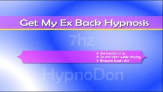 Get My Ex Back Hypnosis