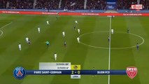 Edinson Cavani Goal HD - Paris SG	3-0	Dijon 17.01.2018