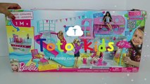 Navio da Barbie Abrindo Brinquedo Review do Super Barco Yacht Barbie!!! Em Portugues