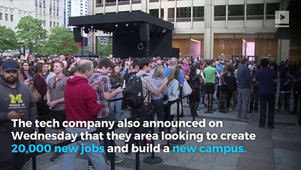 Apple to Commit $350 Billion to US Economy Over Next 5 Years