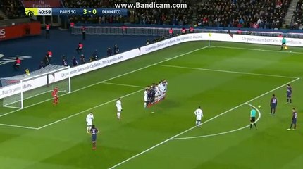 Amazing Goal Neymar (4-0) PSG vs Dijon