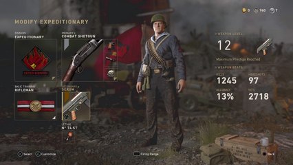 Call of duty world war 2 shotgun best class setup