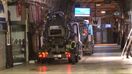 Kapalıçarşı'da Altyapı Çalışması