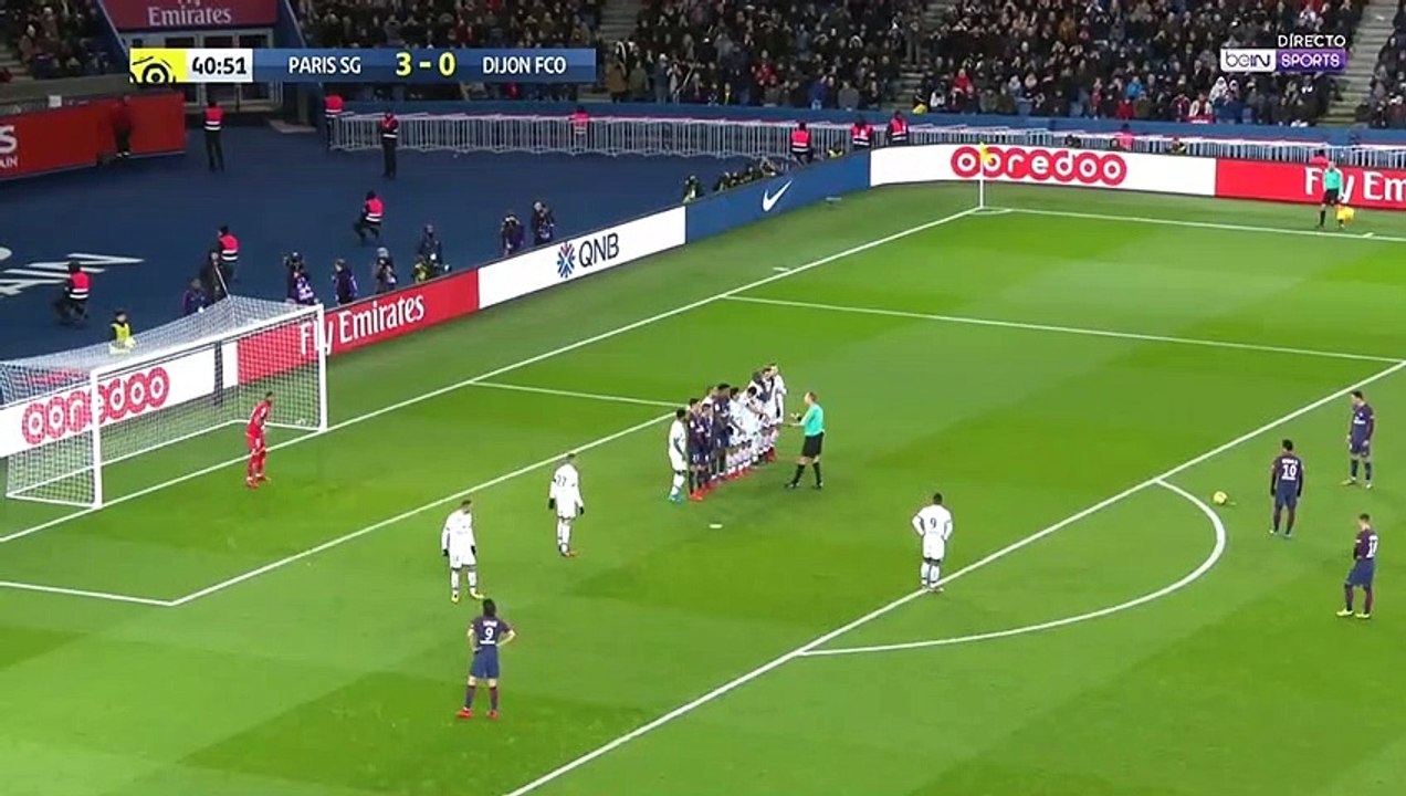 PSG 4-0 Dijon But Neymar