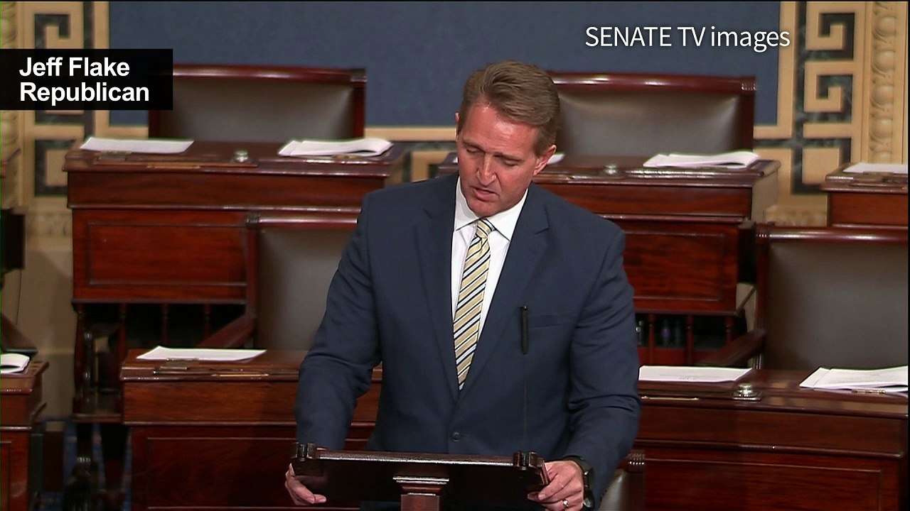 Republican senator slams Trump for attacks on media