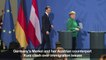 Merkel and Kurz clash over migrant quota