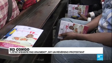 RDC : "L'Etat n'existe pas vraiment" selon un révérend protestant
