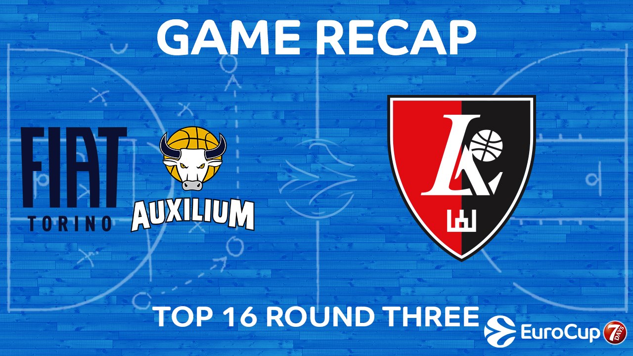 Highlights: FIAT Turin - Lietuvos Rytas Vilnius