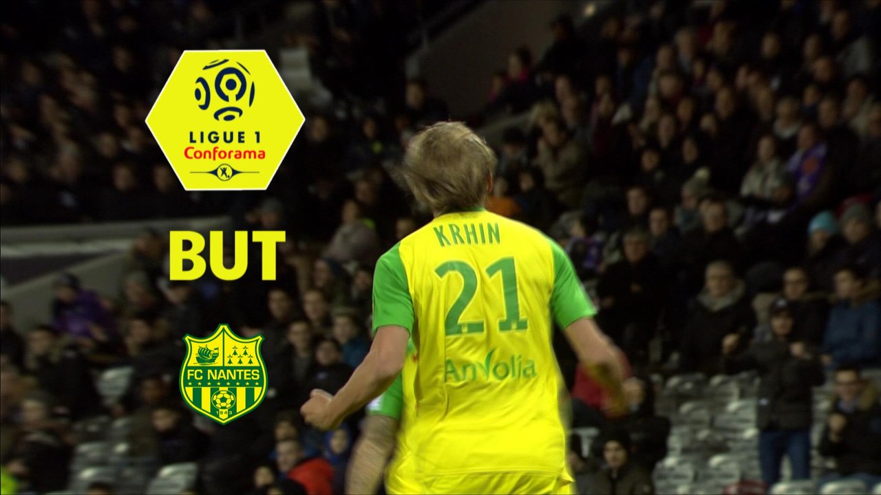 But Rene KRHIN (19ème) / Toulouse FC - FC Nantes - (1-1) - (TFC-FCN) / 2017-18