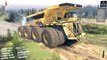 SpinTires Caterpillar 257M 8x8 Large Dump Truck