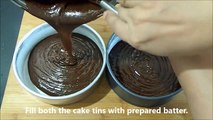 Eggless Chocolate Ferrero Rocher Mud Cake | Truffle Cake Recipe For Beginners | Fudge Cake