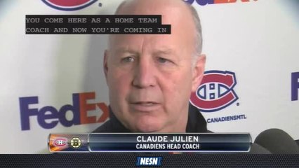 NESN Live: Former Bruins Coach Claude Julien&apos;s First Appearance In Boston Since Released