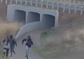CCTV Show Girls Apparently Deliberately Lighting Fire in Melton West