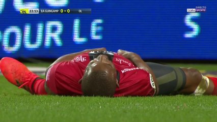 Résumé Guingamp (EAG) - Lyon (OL) vidéo buts 0-2