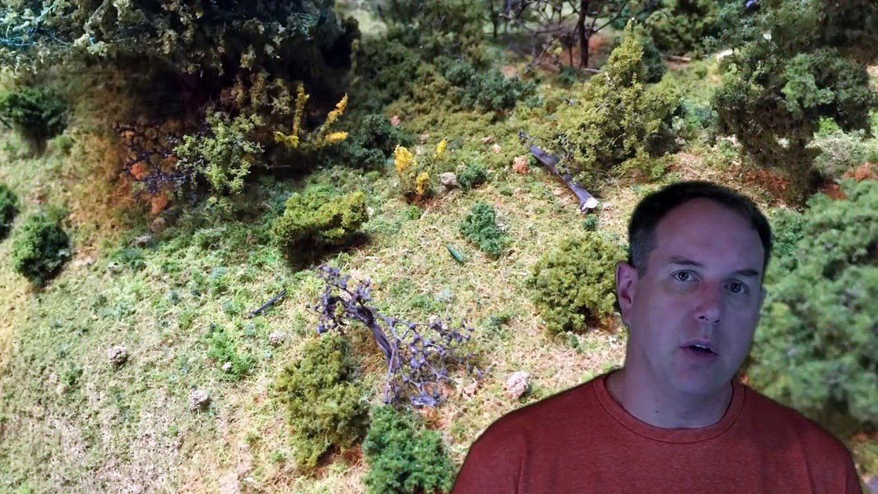 How to Make Realistic Scenery for Model Train Layouts & Dioramas