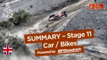 Summary - Car/Bike - Stage 11 (Belén / Fiambalá / Chilecito) - Dakar 2018