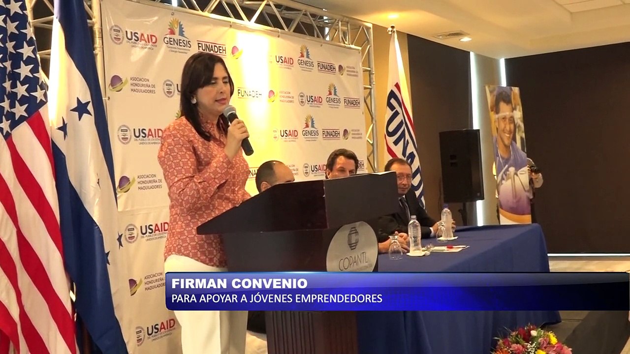 Firman convenio para apoyar a jóvenes emprendedores