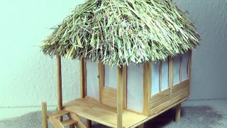 Miniature Beach house - Dollhouse Tutorial