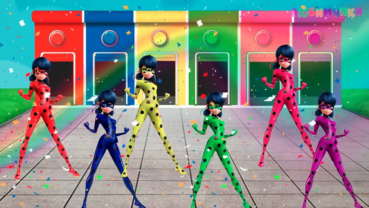 Мультик ЛЕДИ БАГ и СУПЕР КОТ все серии подряд Учим цвета для детей Превращение НОВЫЕ ГЕРОИ В МАСКАХ