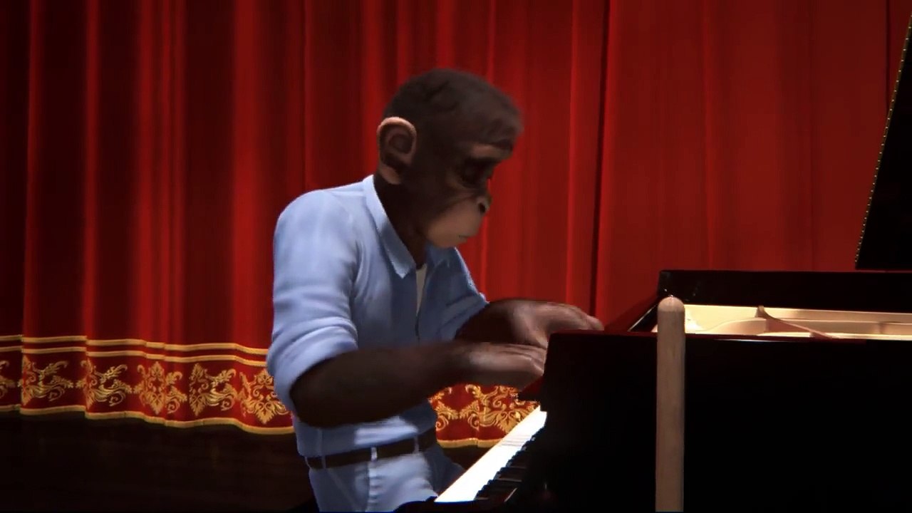CGI 3D Animated Short Monkey Symphony - by ESMA