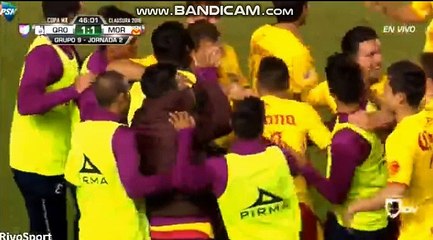 Emanuel Loeschbor  Goal ~ Queretaro vs Monarcas Morelia 1-1