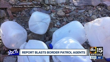 New report claims border agents destroyed resources meant for immigrants