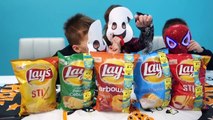 Learn Colors With Potato Kiddy Chips for children,Toddlers and Babies _ Bad Kids Learn