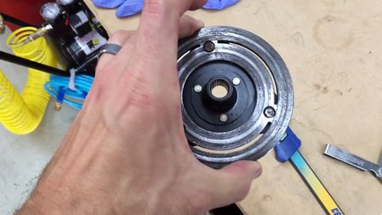 2005 Subaru Impreza AC compressor Clutch removal