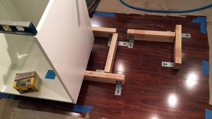 Ikea kitchen island install
