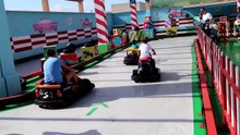 Family Fun Bumper Cars and Bikes Kids Rides by A