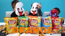 Learn Colors With Potato Kiddy Chips for children