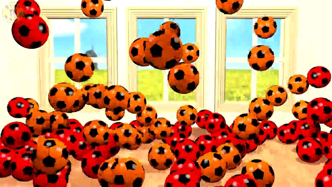 ⚽ Colors Learning For Kids - The Soccer Ball Pit Show - Mr Eggie Show-X