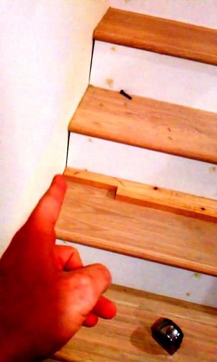Basement stair retrofit
