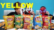 Learn Colors With Potato Kiddy Chips for children,Toddlers and Babies _ Bad Kids Learns Co