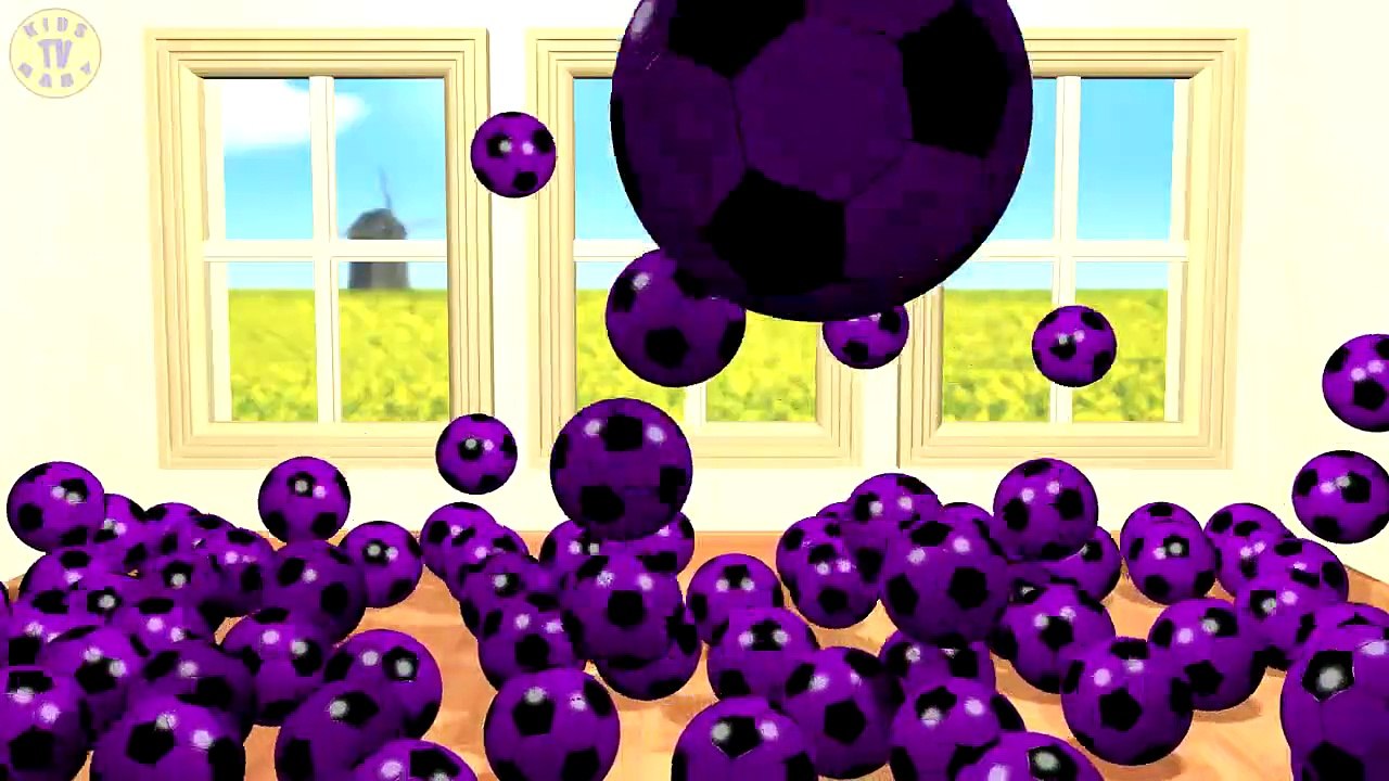 ⚽ Colors Learning For Kids - The Soccer Ball Pit Show - Mr Eggie