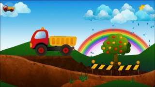 เกมส์เสริมพัฒนาการเด็ก รถแม็คโครตักดิน รถบรรทุก | Tony the Truck