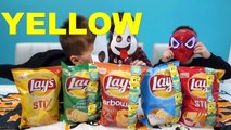 Learn Colors With Potato Kiddy Chips for children,Toddlers and Babies _ Bad Kids Learns