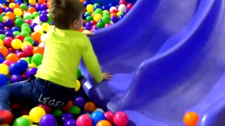 Kids playing on Indoor Playground! Johny Johny Yes Papa Song Nursery Rhymes Song